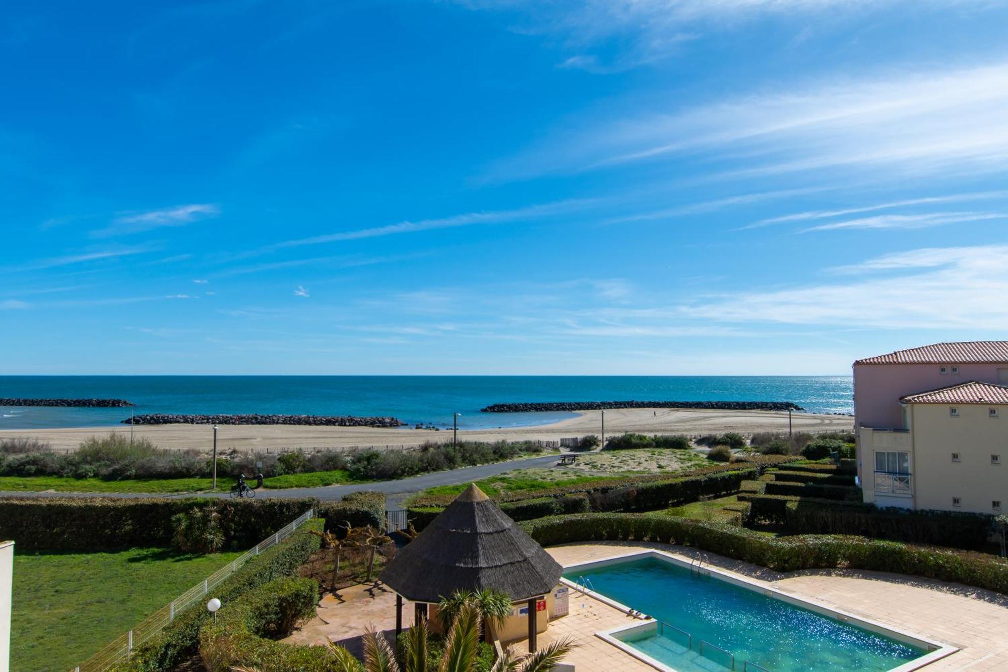 L'Evasion Bleue * Wifi * Bord De Mer * Piscine * アグド エクステリア 写真